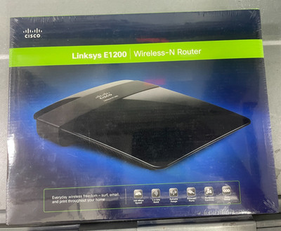CISCO Linksys E1200 Wireless-N300 Router - New In Wrapper Fast Shipping