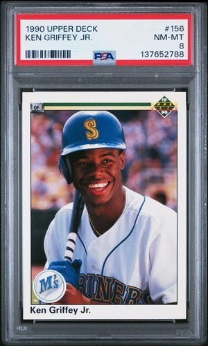 1990 Upper Deck #156 Ken Griffey Jr. PSA 8 NEW CERT