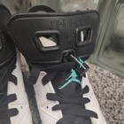 Nike Jordan 6 GS Hyper Jade Sneaker Shoes Youth 4y White Black Basketball Lace  — photo 2