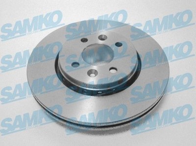 SAMKO 2x Bremsscheibe vorne belüftet für Dacia Lodgy JS Dokker Express Renault