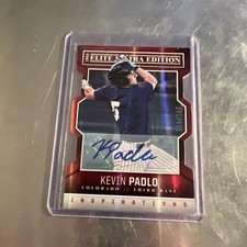 2014 Elite Extra Edition Inspirations Die-Cut Signatures Kevin Padlo Auto 1b3