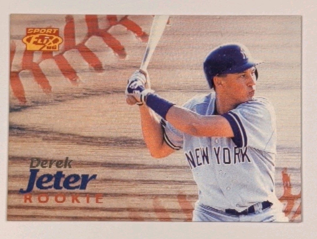 1996 Sportflix - Rookie Derek Jeter #139