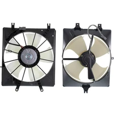Radiator Cooling Fan and A/C Condenser Fan Set For 2004-2008 Acura TL Single Fan