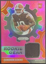 Panini Prizm Rookie Gear #RGR-QJS Quinshon Judkins Browns Pink Prizm 2025 Card