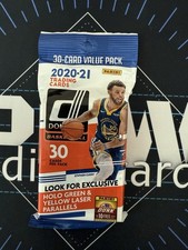 2020-21 Panini Donruss Basketball 30-Card Cello Value Pack Sealed
