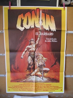 W647 CONAN EL BARBARO John Milius Arnold Schwarzenegger, James Earl Jones, Sanda