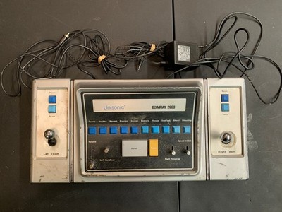 UNISONIC 2600 OLYMPIAN video game system - power cord included PARTS/REPAIR ONLY