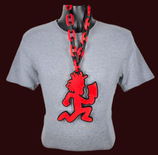 ICP Insane Clown Posse Juggalo Fan Chain Necklace Hatchetman Logo Gift Faygo