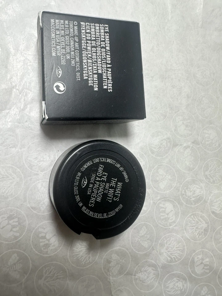 MAC Eye Shadow WHAT'S THE WIFI? MATTE 0.05oz/1.5g BRAND NEW IN BOX - Image 3 of 3