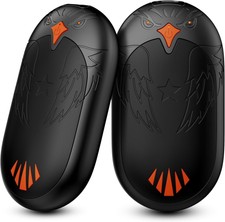 Hand Warmers 2 Pack, Rechargeable Hand Warmer, 2 in 1 Reusable Electric Handwarm