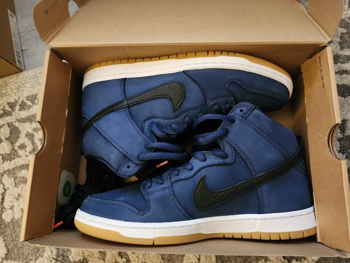 Nike Dunk Pro ISO SB High Orange Label - Midnight Navy for sale