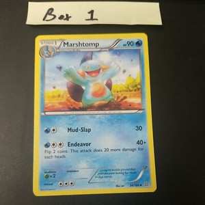 Pokémon TCG Card Marshtomp Primal Clash 34/160 Uncommon Pokemon
