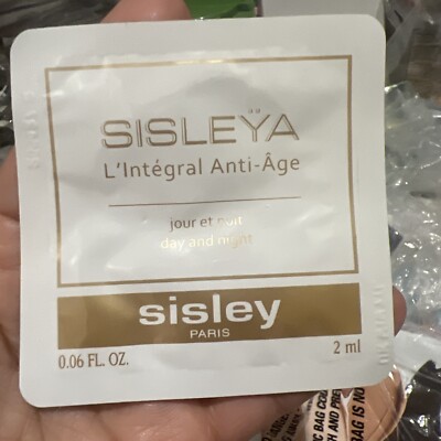 Sisley L'integral anti age gel cream day and night 2 ml Sample Packet New