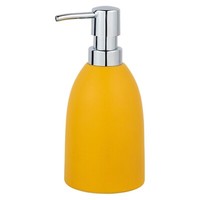 SchöNer Wohnen Funo Seifenspender NachfüLlbar Gelb Edelstahl Keramik 320 Ml