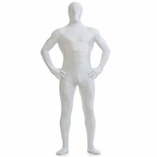 Party Costume Invisible Morph Suit Adult Men*Women Full Body Spandex Jumpsuit  