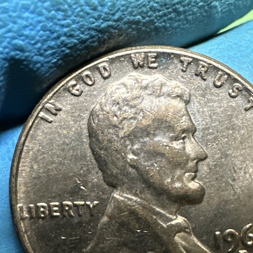 1962 D Lincoln Head Memorial Cent Grease Strike Weak N Red! - Picture 4 of 11