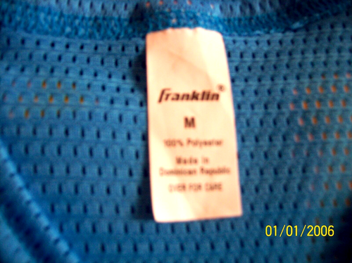 NWT NFL LOS ANGELES CHARGERS FRANKLIN FOOTBALL MESH MEDIUM YOUTH BOYS KID JERSEY - Picture 3 of 4
