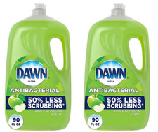 2 pack Dawn Ultra AntiBacterial Hand Soap, Apple Blossom Scent, 90 fl. oz. 0.36 per fl oz