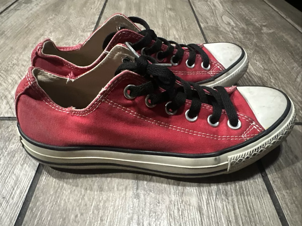 Red converse size 4.5 hotsell