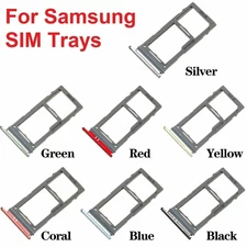 Dual Sim Card Holder Tray for Galaxy S10 S20 S22 S23 Plus Ultra Note 8 9 10 20