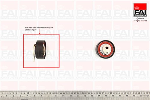 Timing Cam Belt Tensioner Pulley Aim Fits VW Transporter LT 2.4 D 2.5 TDi #2 - Picture 2 of 2