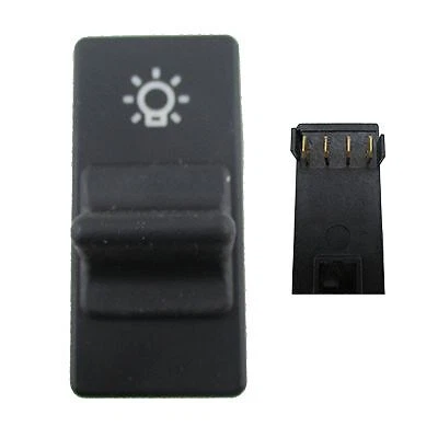 COMANDO ORIGINALE INTERRUTTORE PROIETTORI LUCI FARI FIAT PANDA DAL 1986 AL 2003 - Immagine 4 di 4