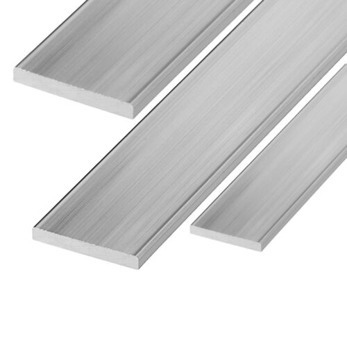 Profilé plat tige plate aluminium matériau plat tige plate profilé en aluminium fer plat - Photo 1/3