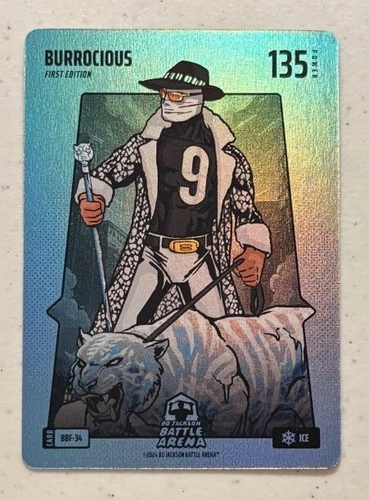 Bo Jackson Battle Arena Blue Ice Battlefoil Burrocious Joe Burrow BFF-34