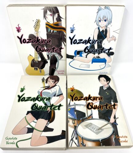 Yozakura Quartet 1-4 Lot - Suzuhito Yasuda - English Manga 1 2 3 4 - Picture 1 of 10