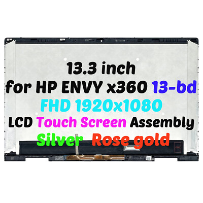 13.3 FHD LED LCD Touch Screen Assembly for HP ENVY X360 Convertible 13m-bd0033dx