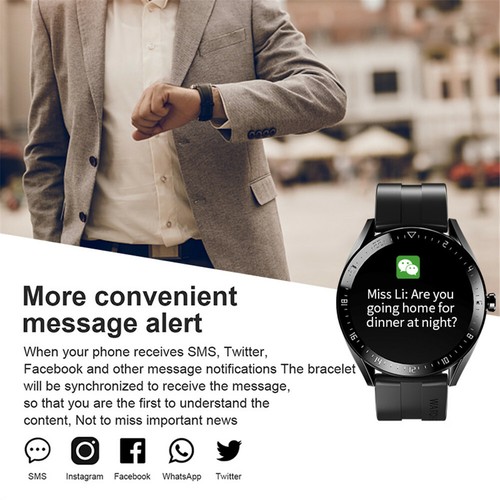 Luxury Touch Screen Smart Watch Men Fitness Tracker Women Bluetooth Wristwatches - Picture 3 of 15