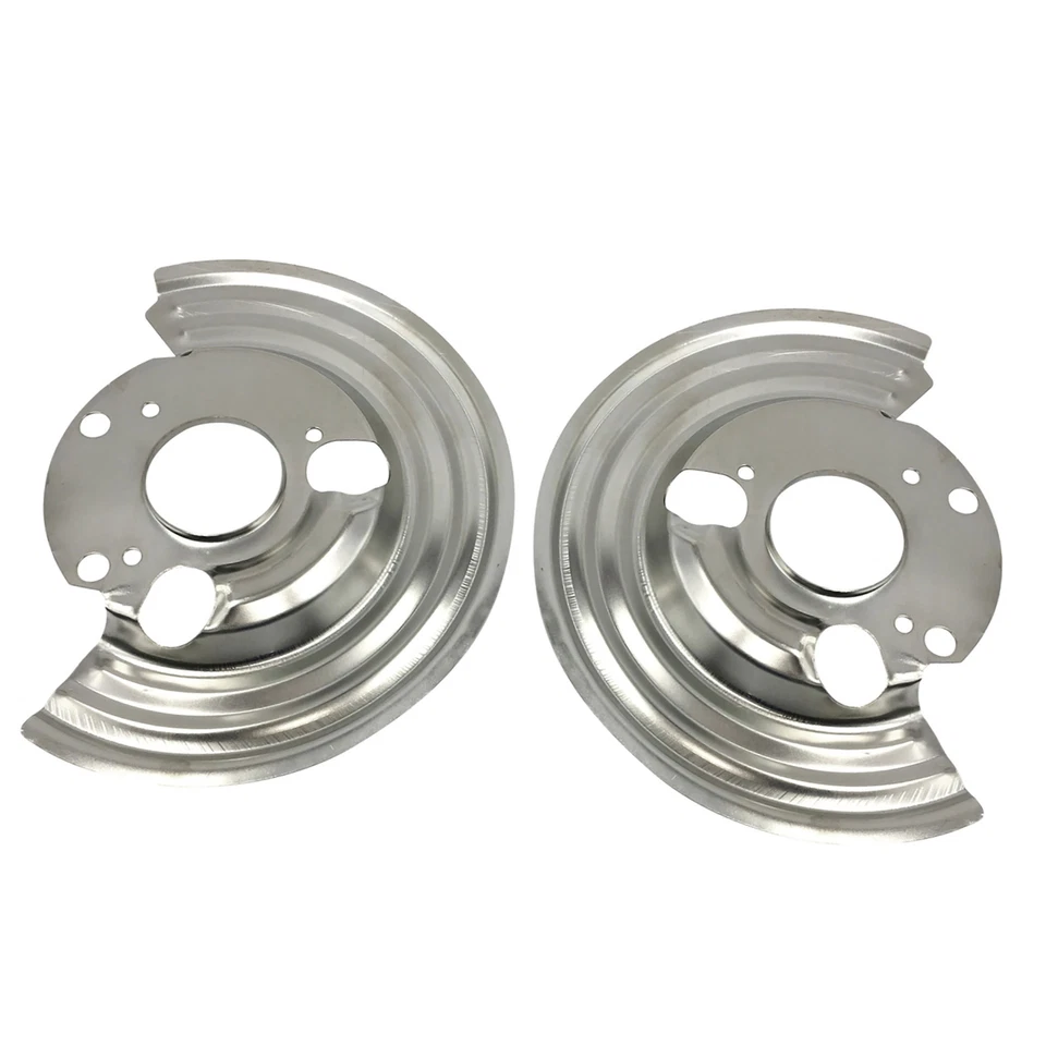 Pair Of Dust Shields Backing Plates For 1964-72 Dodge Coronet Charger Challenger Foto 2 de 4