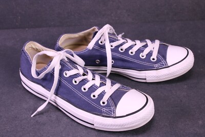 Converse Sneaker Chucks All Star Classic OX Unisex Gr. 39,5 blau Canvas BC349