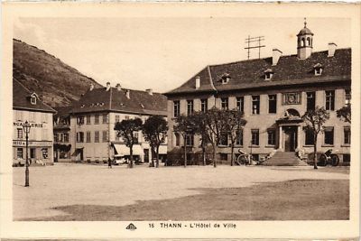 Old postcard AK THANN - Rue L'Hotel de Ville (741194)