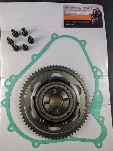 Starter Clutch & Gear YAMAHA Kodiak 400 YFM400 2002 2003 2004 2005 2006 - Picture 2 of 3