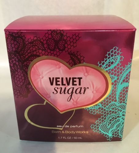 Bath Body Works Velvet Sugar Eau De Parfum Perfume EDP 1 7 Oz For bath-body-works-velvet-sugar-eau-de-parfum-perfume-edp-1-7-oz-for