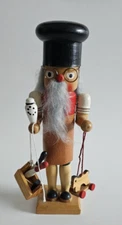 Vintage Kurt S Adler Wooden Toymaker Nutcracker Figurine 7"