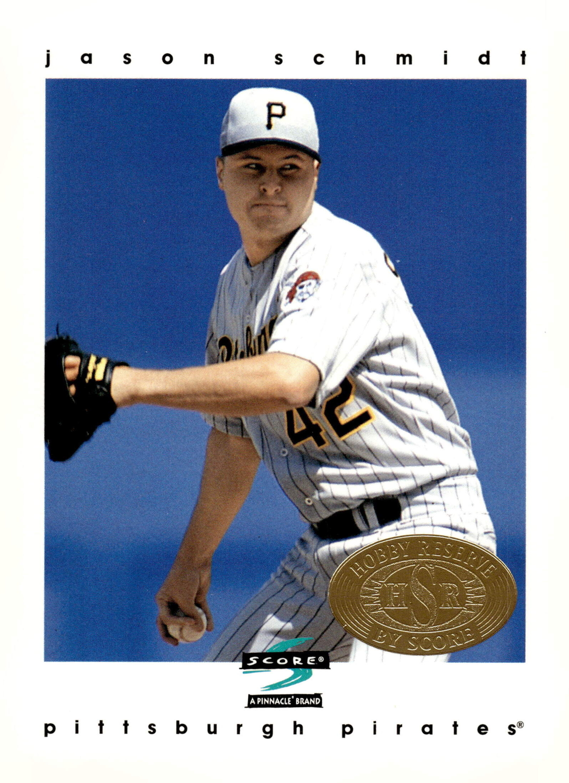 1997 Score #446 Jason Schmidt Hobby Reserve by Score