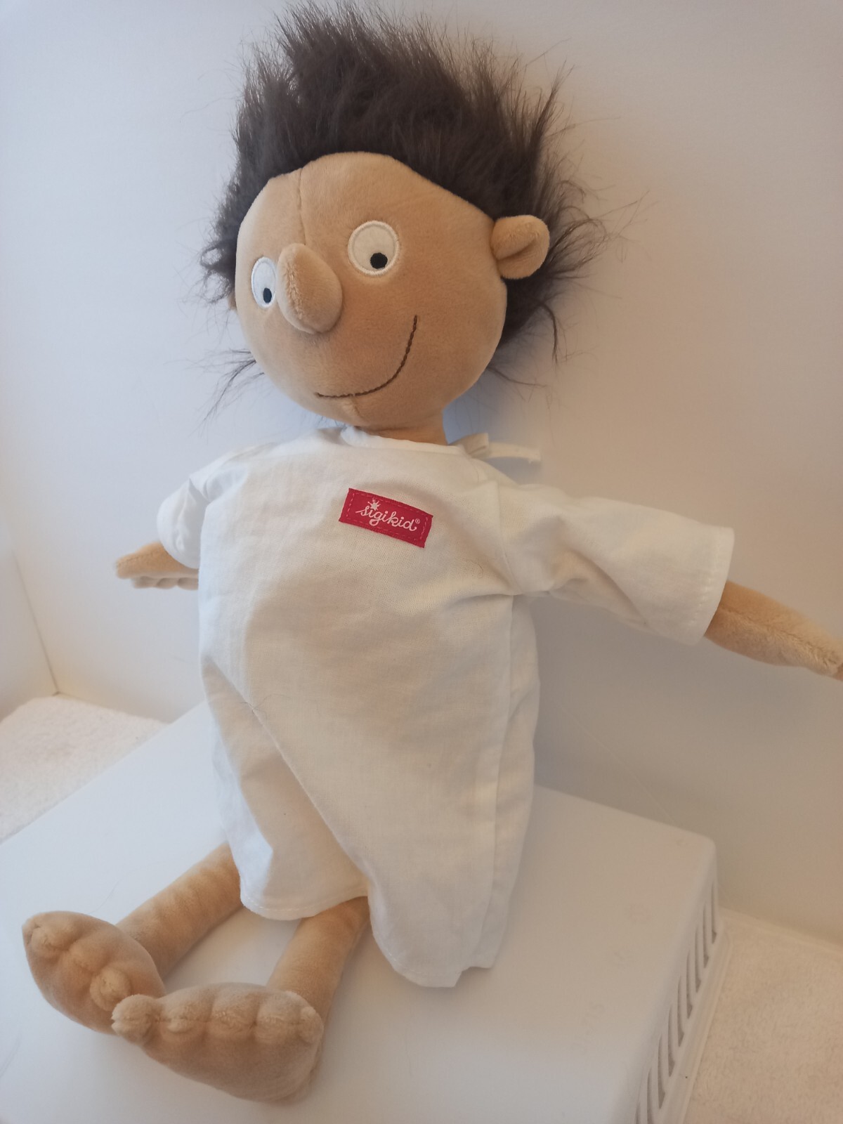 Sigikid Doll Erwin The Little Patient Plush Stuffed Anatomy With Organs 17” Hidrocentro