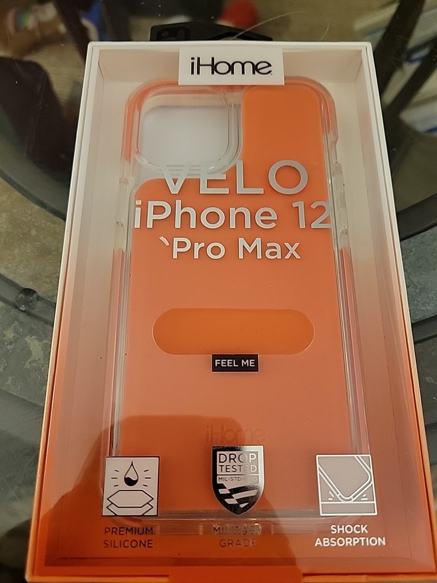 iHome VELO iPhone 12 Pro Max Case New in Box Silicone