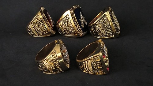 5 Ring 1991 1992 1995 1996 1999 Atlanta Braves ring set 。 - Picture 3 of 4