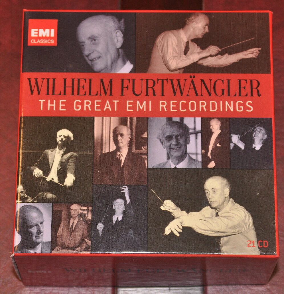 Wilhelm Furtwangler - The Great EMI Recordings, 21 CD box