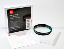 New Leica E46 UV/IR Black Filter 13411