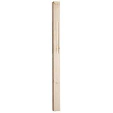 Kiefer Doppelrohr Patrice Newel Pfosten 1500 mm x 90 mm - voll & halb