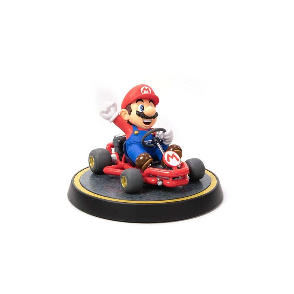 First 4 Figures Mario Kart Mario Standard Edition PVC Statue (19cm) - Image 3