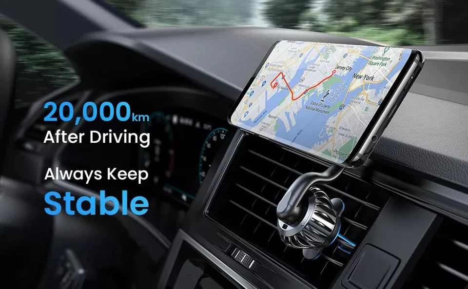 Lisen Magnetic Car Mount Phone Holder for iPhone, Samsung, Pixel, LG and Moto - Image 4 of 4