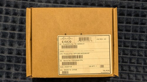 SFP-25G-AOC4M-RF Cisco 25GBASE aktives optisches SFP28 Kabel, 4 m