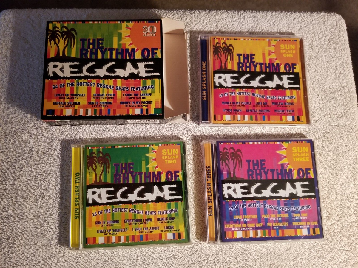 The Rhythm of Reggae 3 CD Bob Marley Dennis Brown Lee Perry 