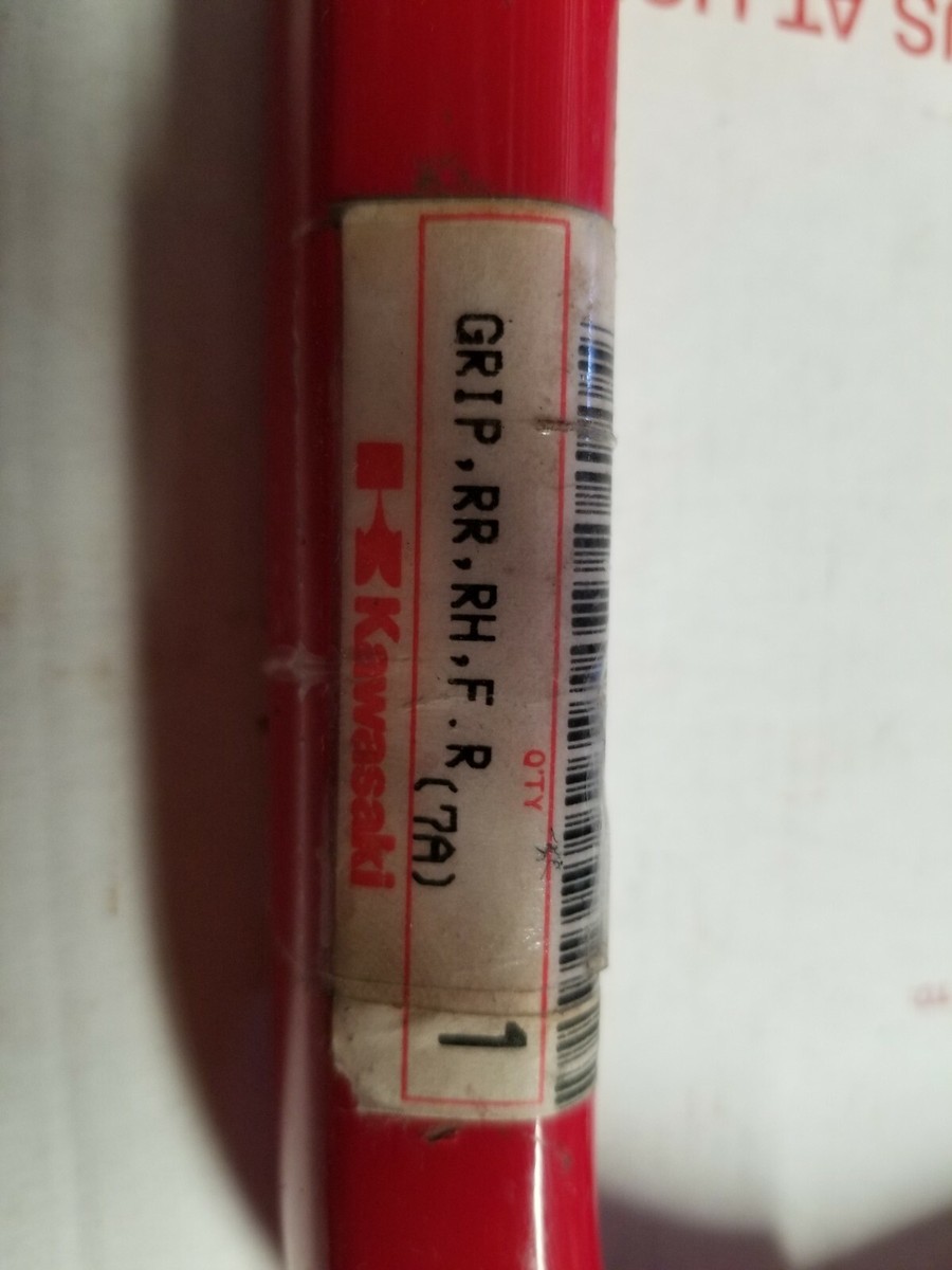 1997 Kawasaki ZX900B4 NINJA ZX9R GRIP, REAR, FIRECRACKER RED grab