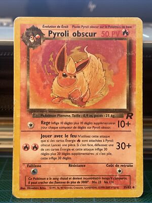 Pokemon Karte - Dark Pyroli 35/82 NM